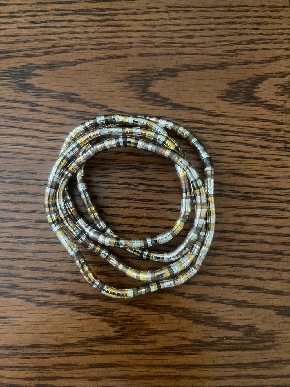 Snake Twist Bendable Bracelet/Necklace- Gold, Silver, Bronze